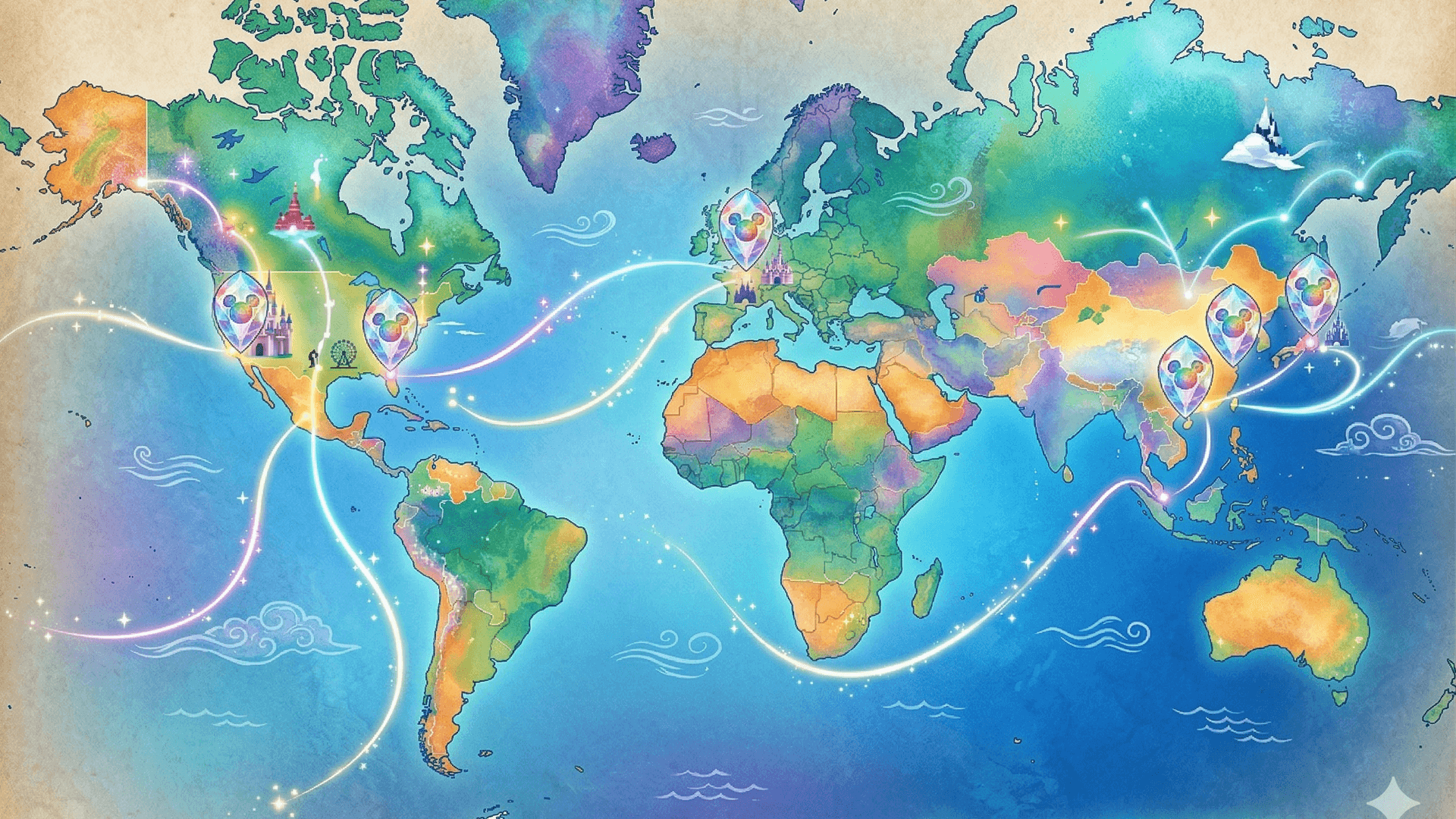 Parques Disney en el mundo